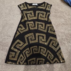 Young Versace 3 years girl dress rhinestone Pre-Owned